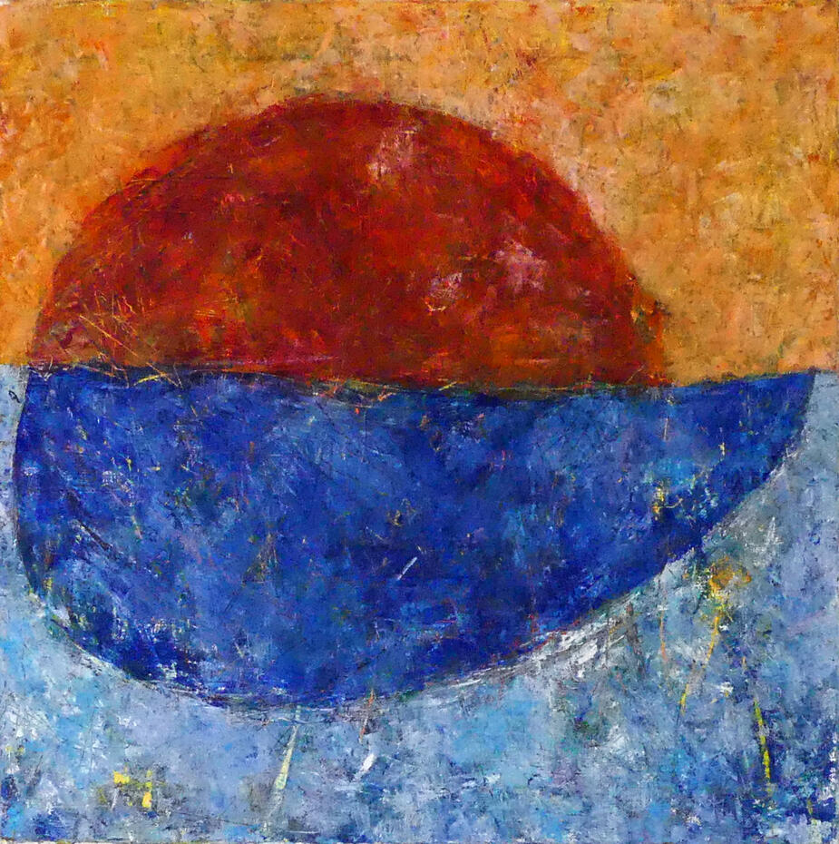 Öl auf Leinwand 55x55cm