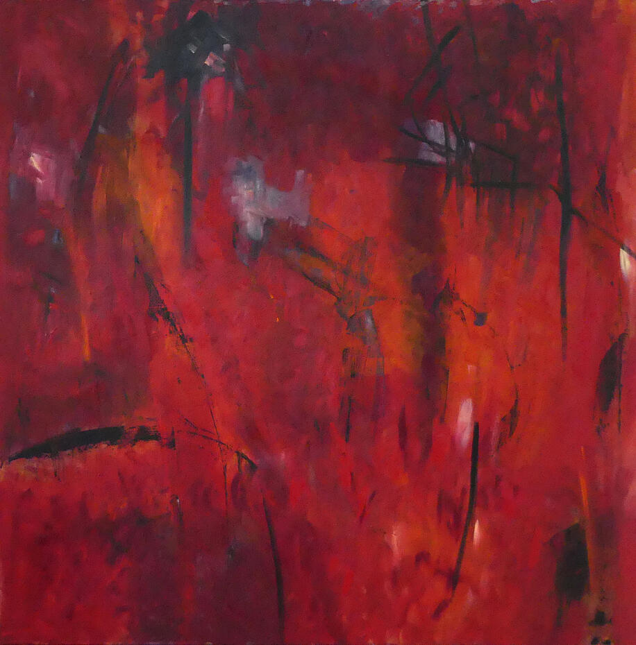 Öl und Acryl auf Leinwand 120x120cm