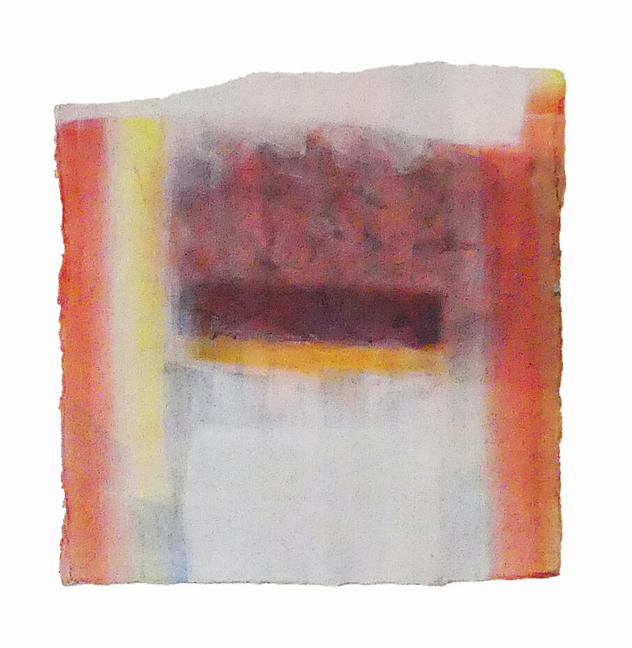 Acryl lasiert auf Papier 19x18cm