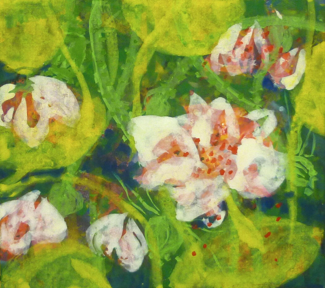 SOLD © 2017 Tusche &amp; Gouache auf Reispapier 24x27cm