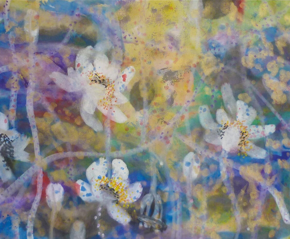 © 2016 Tusche &amp; Gouache auf Reispapier 37x45cm