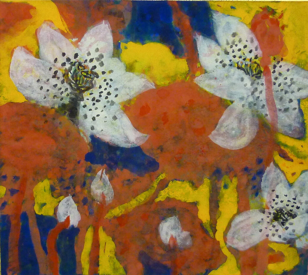 © 2017 Tusche & Gouache auf Reispapier 24x27cm