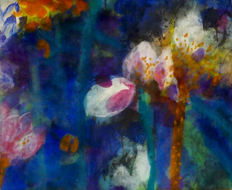 © 2019 Tusche &amp; Gouache auf Reispapier 15x19cm